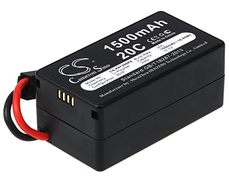 Replacement Battery for Parrot  AR.Drone 1.0 – Drones – 1500mAh / 16.65Wh / 11.1V