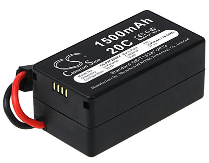 Replacement Battery for Parrot  AR.Drone 1.0 – Drones – 1500mAh / 16.65Wh / 11.1V