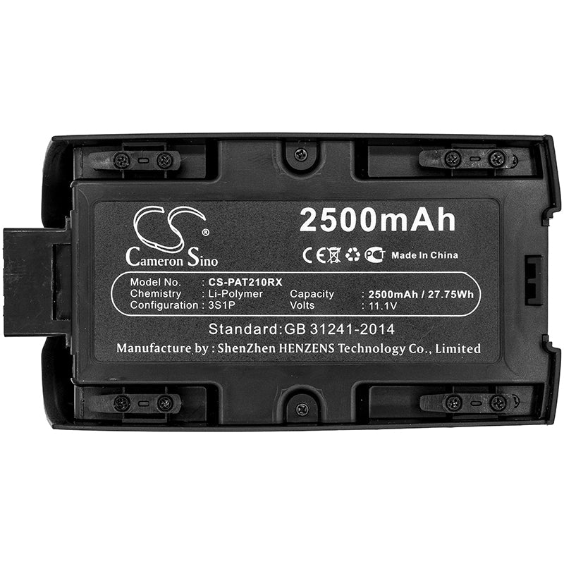 Replacement Battery for Parrot  Bebop 2 – Drones – 2500mAh / 27.75Wh / 11.1V