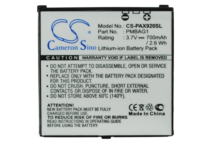 Replacement Battery for Panasonic | SoftBank 705P – Mobile, SmartPhone – 700mAh / 3.7V - image 5