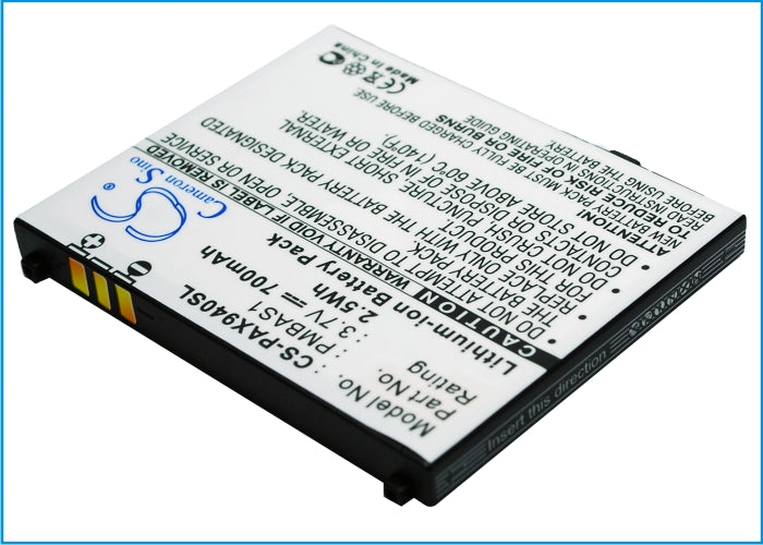 Replacement Battery for Panasonic 001P – Mobile, SmartPhone – 700mAh / 3.7V - image 1