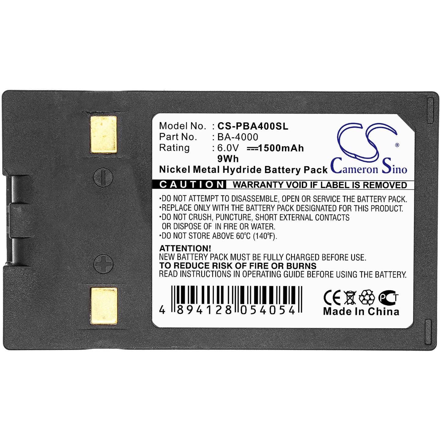Replacement Battery for Brother Superpower Note PN4400 – Notebook, Laptop – 1500mAh / 6V - image 3