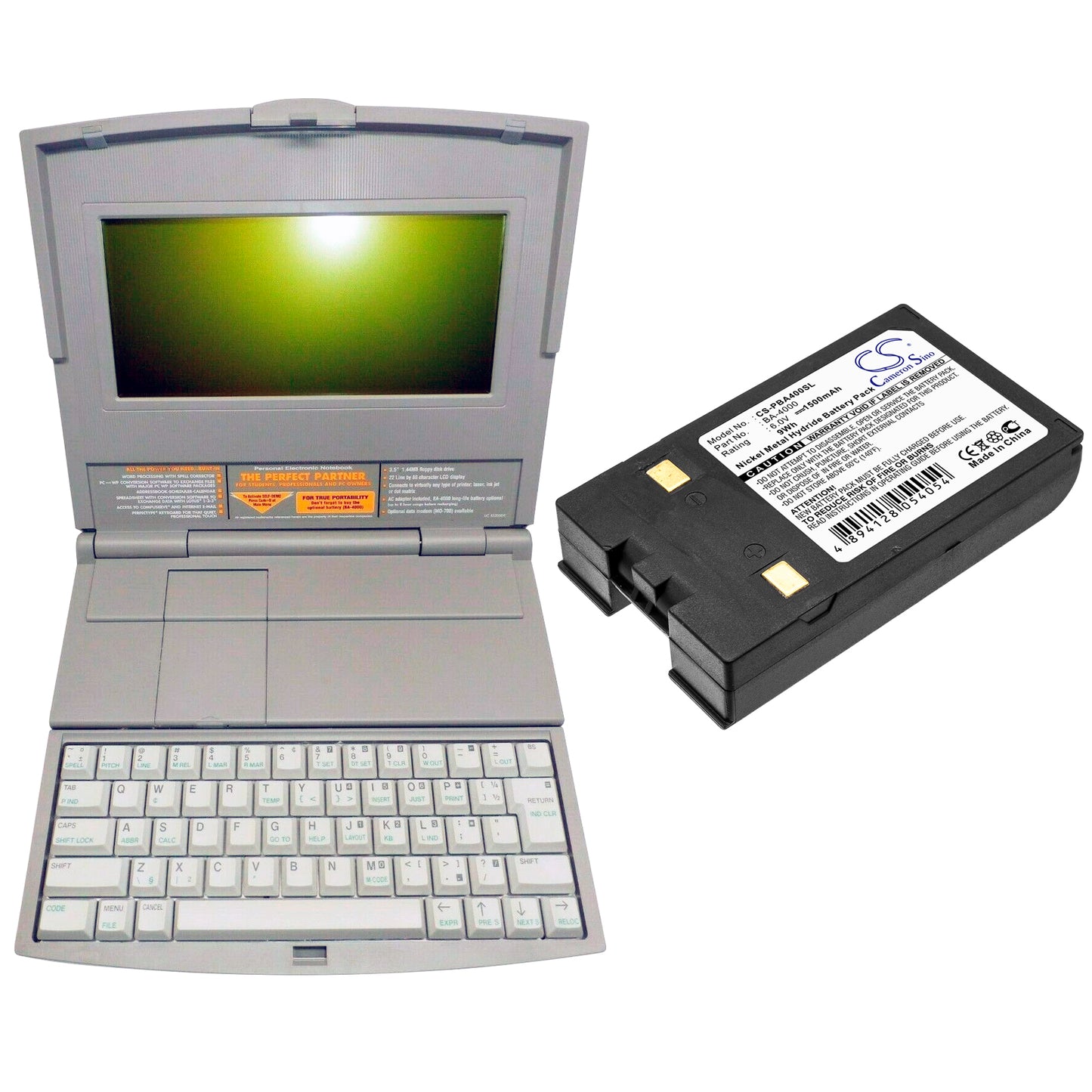 Replacement Battery for Brother Superpower Note PN4400 – Notebook, Laptop – 1500mAh / 6V - image 4