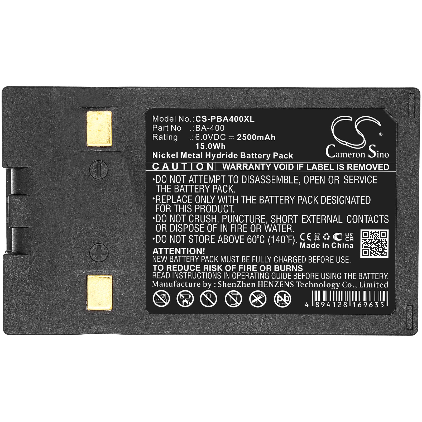 Replacement Battery for – Notebook, Laptop – 2500mAh / 6V - image 3