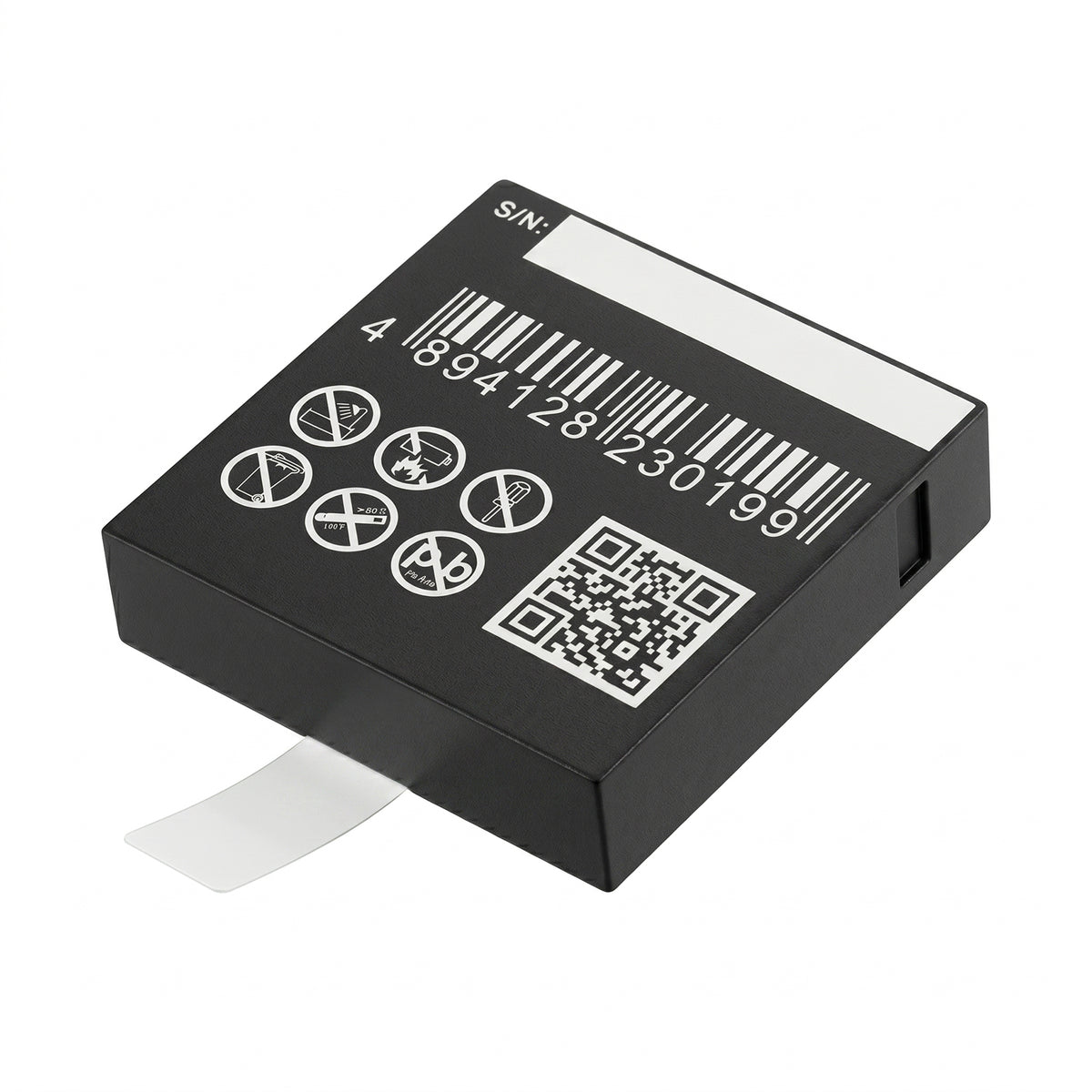Replacement Battery for PatrolEyes HD DV6-RB – Body Camera – 1800mAh / 3.7V