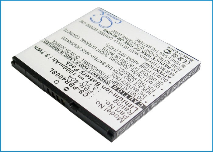 Replacement Battery for Pantech  Laser P9050 – Mobile, SmartPhone – 1000mAh / 3.7V
