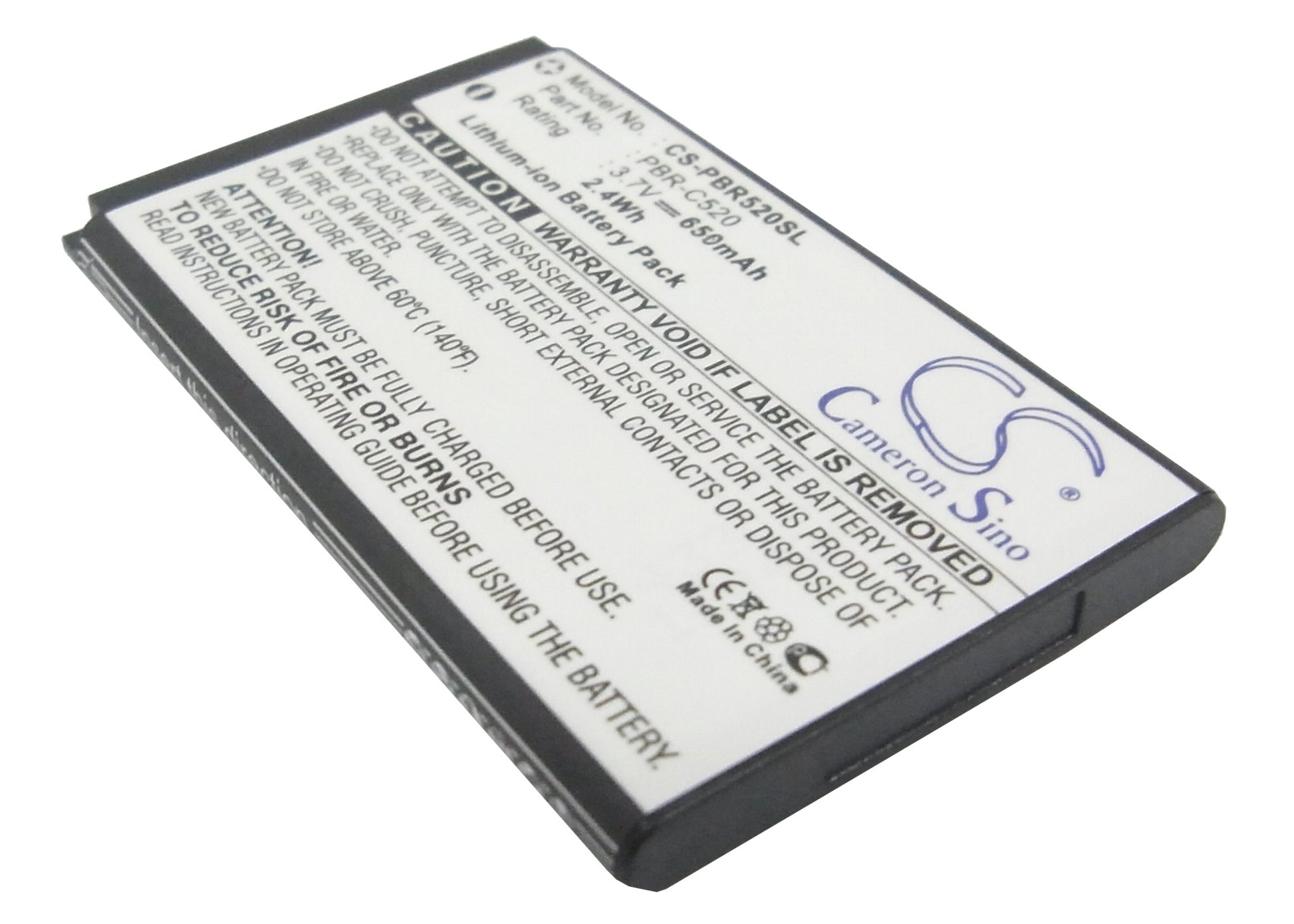 Replacement Battery for Pantech | AudioVox PN-C520 – Mobile, SmartPhone – 650mAh / 3.7V - image 1