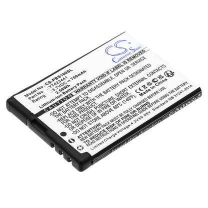 Replacement Battery for Peterson BBS-1 – Transmitters & Receiver – 700mAh / 3.7V