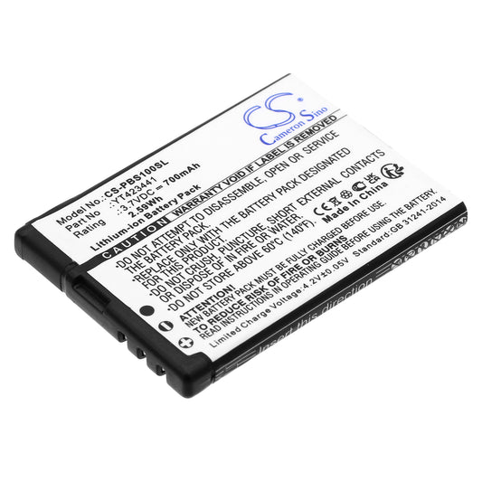 Replacement Battery for Peterson BBS-1 – Transmitters & Receiver – 700mAh / 3.7V