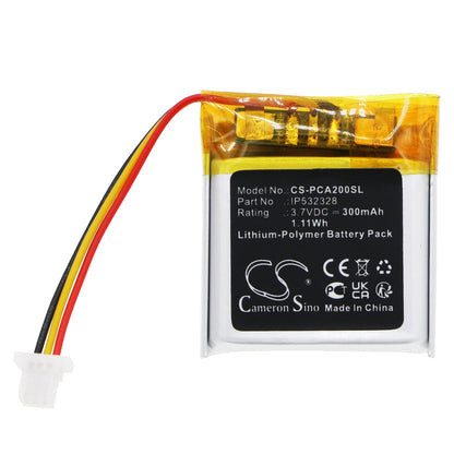 Replacement Battery for Phonak  2 Audio Streamer – Wireless Headset – 300mAh / 1.11Wh / 3.7V