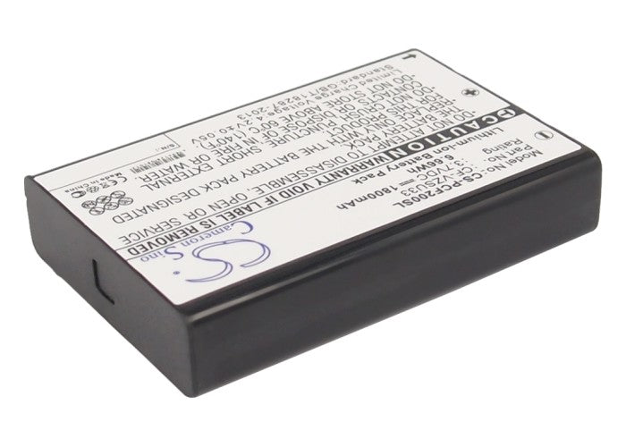 Replacement Battery for Panasonic Toughbook CF-P2 – Barcode Scanner – 1800mAh / 3.7V - image 2