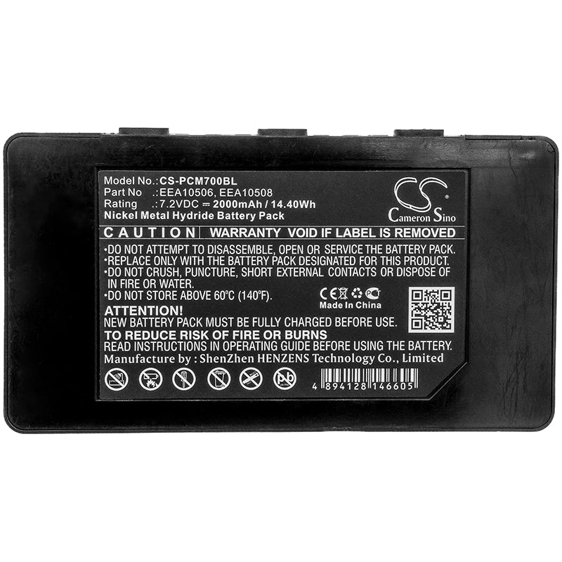 Replacement Battery for Palfinger Palcom P7 – Crane Remote Control – 2000mAh / 7.2V - image 3