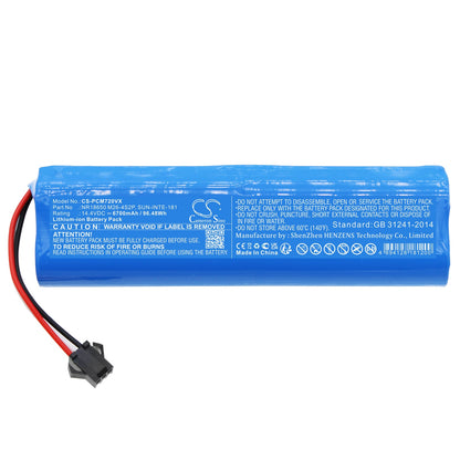 Replacement Battery for Viomi  alpha 2 Pro – Vacuum – 6700mAh / 96.48Wh / 14.4V