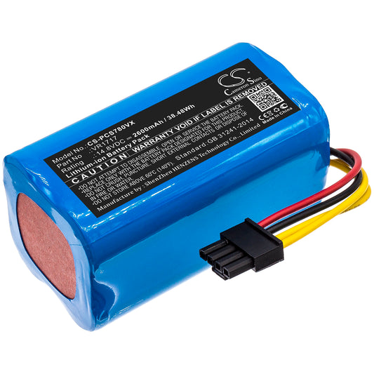 Replacement Battery for Proscenic | Airrobo | ROVUS | SUZUKA Cocoa Smart 790T – Vacuum – 2600mAh / 14.8V