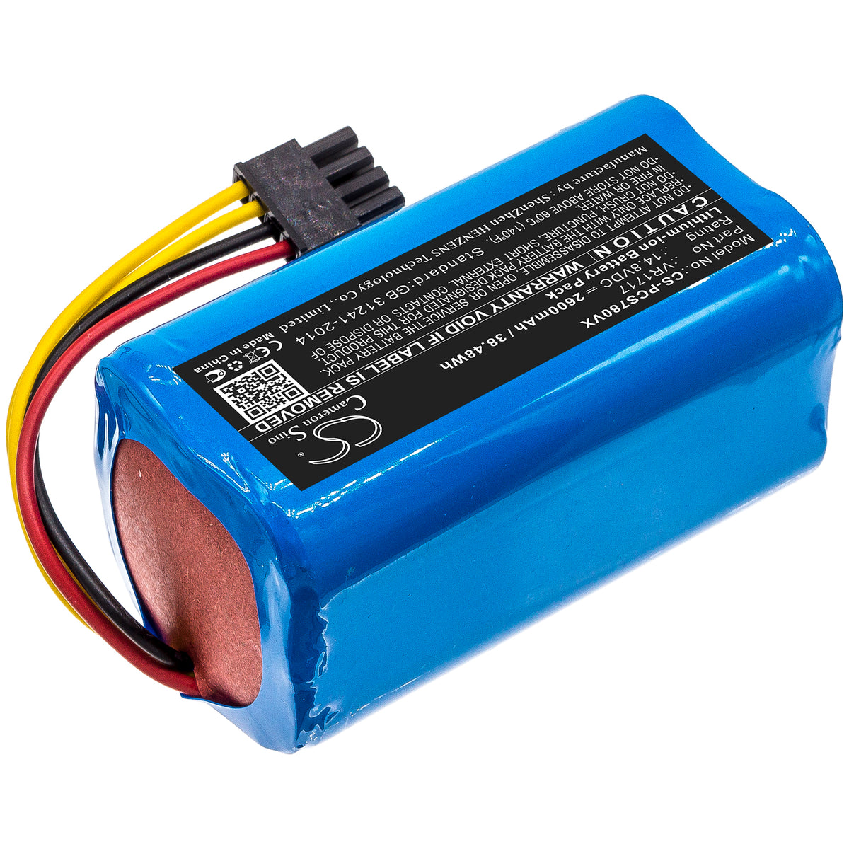 Replacement Battery for Proscenic | Airrobo | ROVUS | SUZUKA Cocoa Smart 790T – Vacuum – 2600mAh / 14.8V