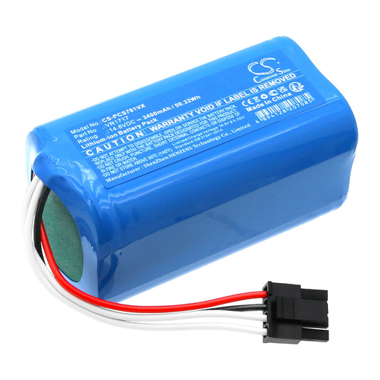 Replacement Battery for Airrobo | Proscenic | SUZUKA | ROVUS P10 – Vacuum – 3400mAh / 14.8V