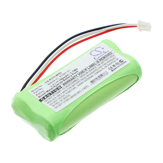 Replacement Battery for Plantronics CT14 – Wireless Headset – 700mAh / 2.4V