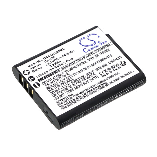 Replacement Battery for Pentax WG-1000 – Camera – 890mAh / 3.7V