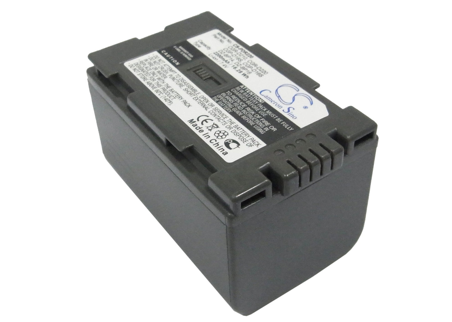 Replacement Battery for Panasonic  AG-DVC15 – Camera – 2200mAh / 7.4V