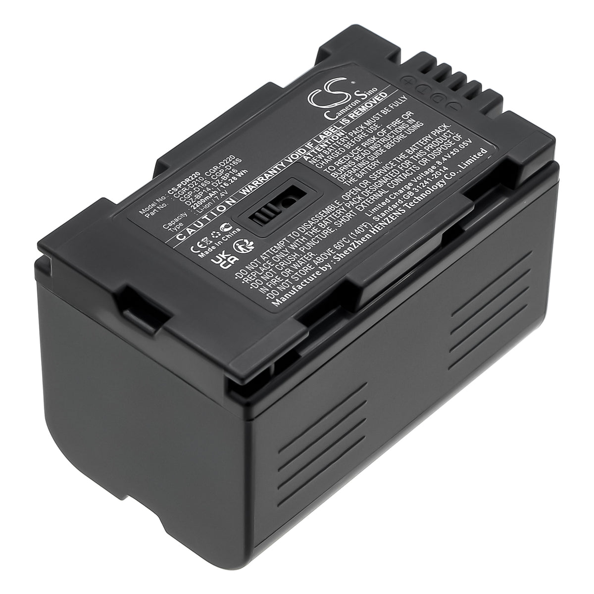 Replacement Battery for Panasonic | Hitachi AG-DVC15 – Camera – 2200mAh / 7.4V