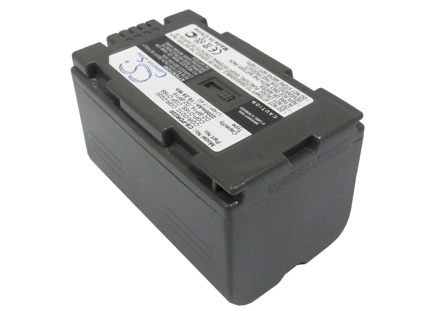 Replacement Battery for Panasonic  AG-DVC15 – Camera – 2200mAh / 7.4V