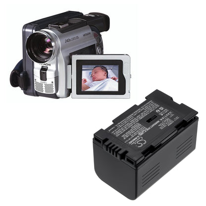 Replacement Battery for Panasonic | Hitachi AG-DVC15 – Camera – 2200mAh / 7.4V