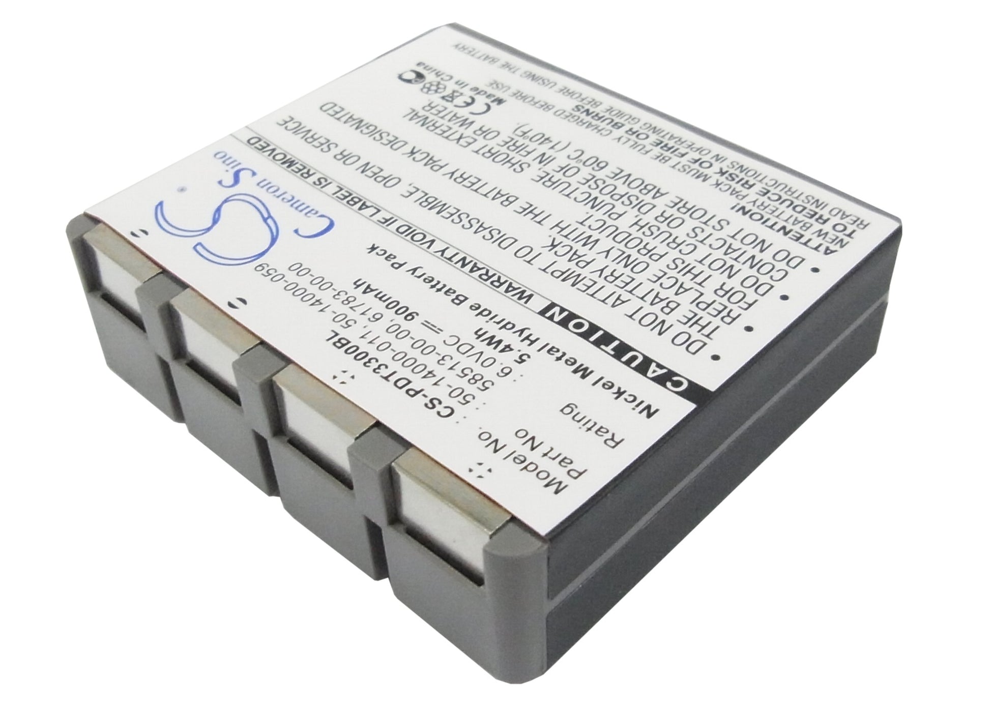 Replacement Battery for Symbol | Sokkia PDT-3300 – Barcode Scanner – 900mAh / 6V - image 2