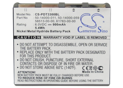Replacement Battery for Symbol | Sokkia PDT-3300 – Barcode Scanner – 900mAh / 6V - image 5