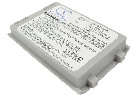 Replacement Battery for Symbol  PDT3500 – Barcode Scanner – 1600mAh / 6.0V