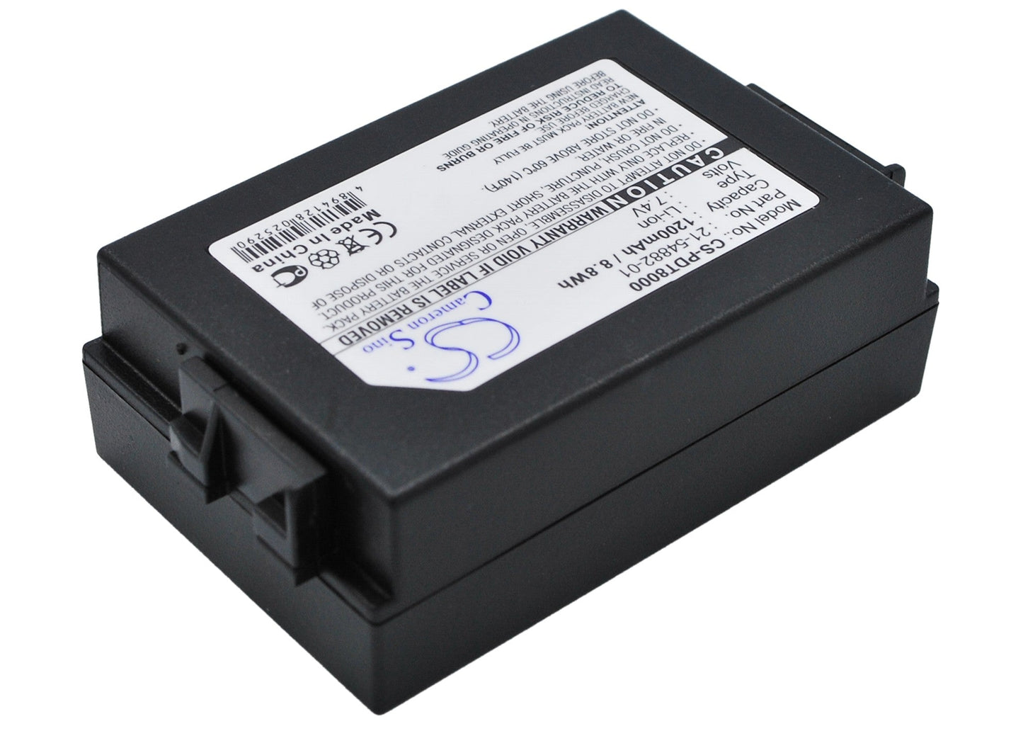 Replacement Battery for Symbol  PDT8000 – Barcode Scanner – 1200mAh / 8.88Wh / 7.4V