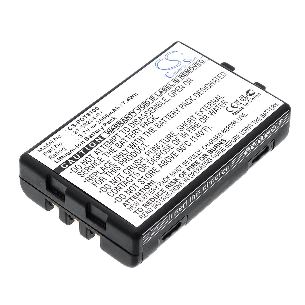 Replacement Battery for Symbol PDT8100 – Barcode Scanner – 2000mAh / 3.7V