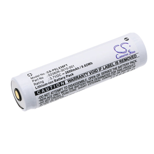 Replacement Battery for Pelican 7610 Tactical Flashlight – Flashlight – 2600mAh / 3.7V