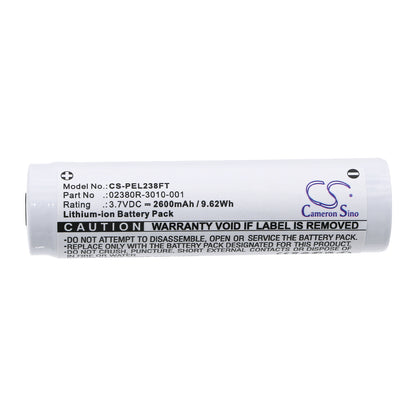 Replacement Battery for Pelican 7610 Tactical Flashlight – Flashlight – 2600mAh / 3.7V