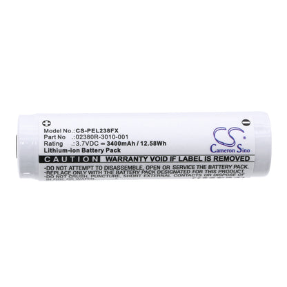 Replacement Battery for Pelican 7610 Tactical Flashlight – Flashlight – 3400mAh / 3.7V