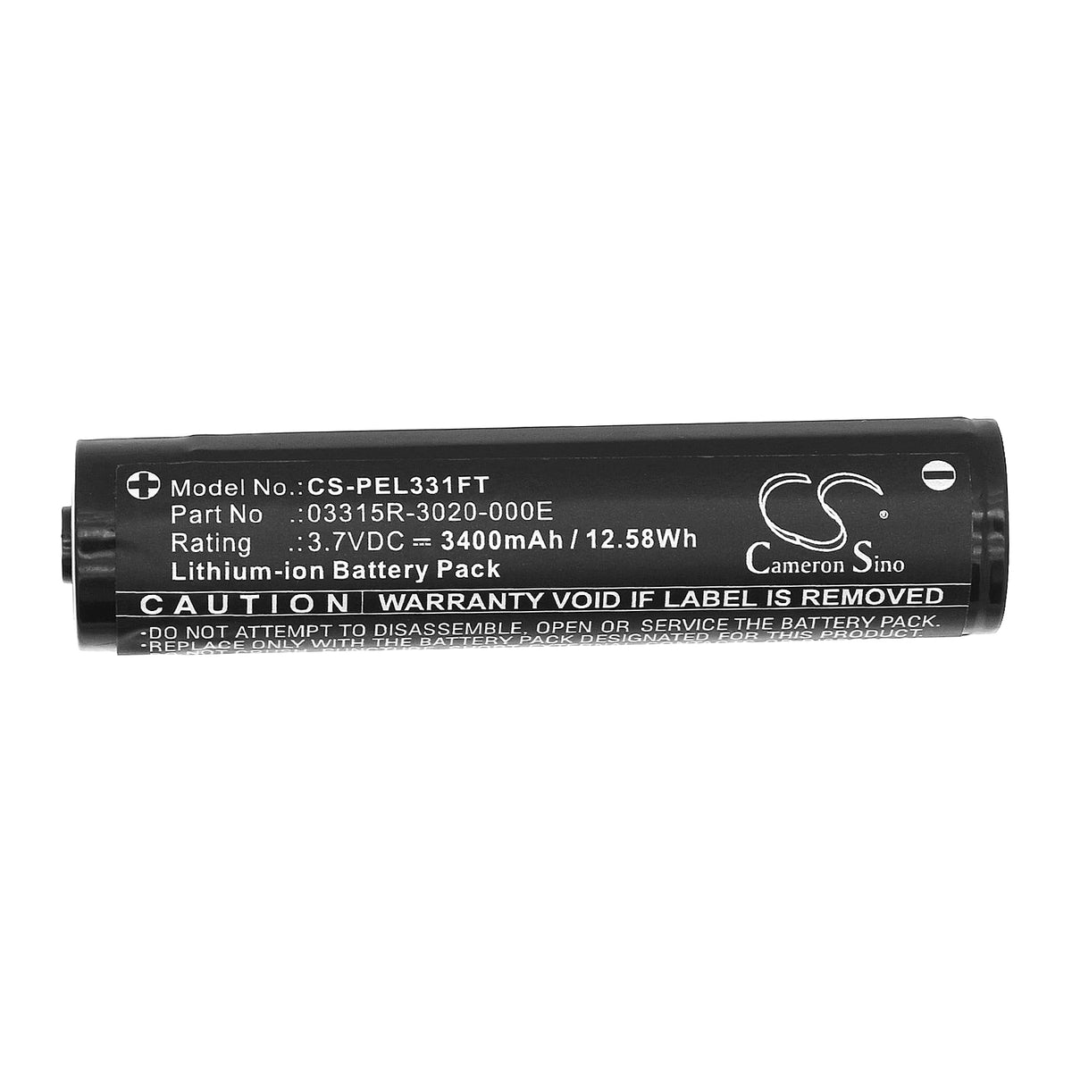 Replacement Battery for Pelican | Streamlight | Peli 3315RZ1 – Flashlight – 3400mAh / 3.7V