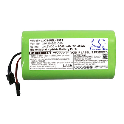 Replacement Battery for Pelican 9415Z0 LED Latern Zone 0 – Flashlight – 8000mAh / 4.8V