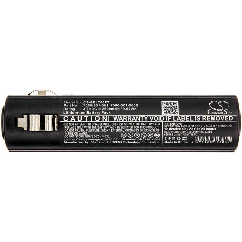 Replacement Battery for Pelican 7060 – Flashlight – 2600mAh / 3.7V
