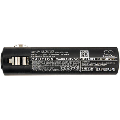 Replacement Battery for Pelican 7060 – Flashlight – 3400mAh / 3.7V