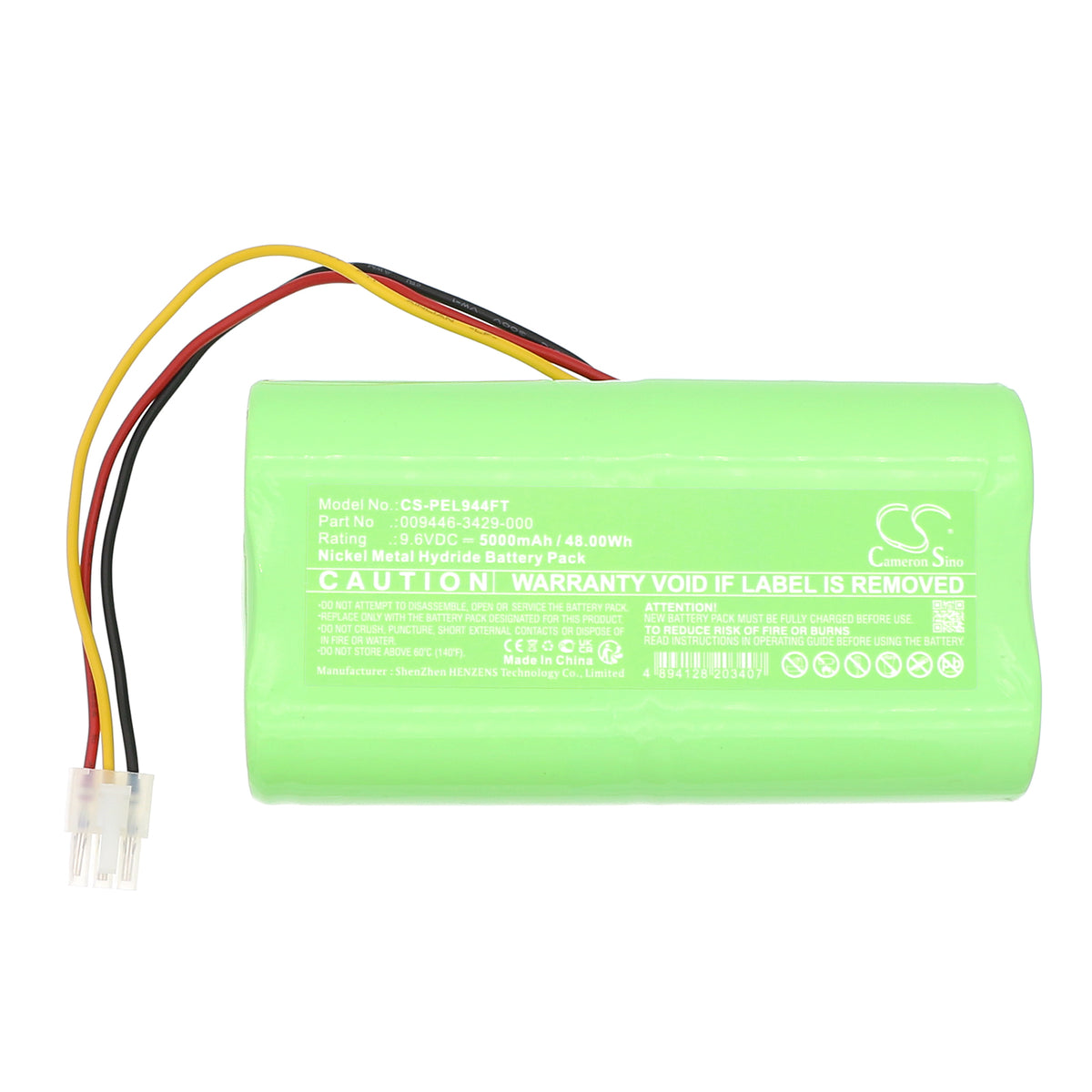 Replacement Battery for Peli | Pelican 9440 RALS – Flashlight – 5000mAh / 9.6V