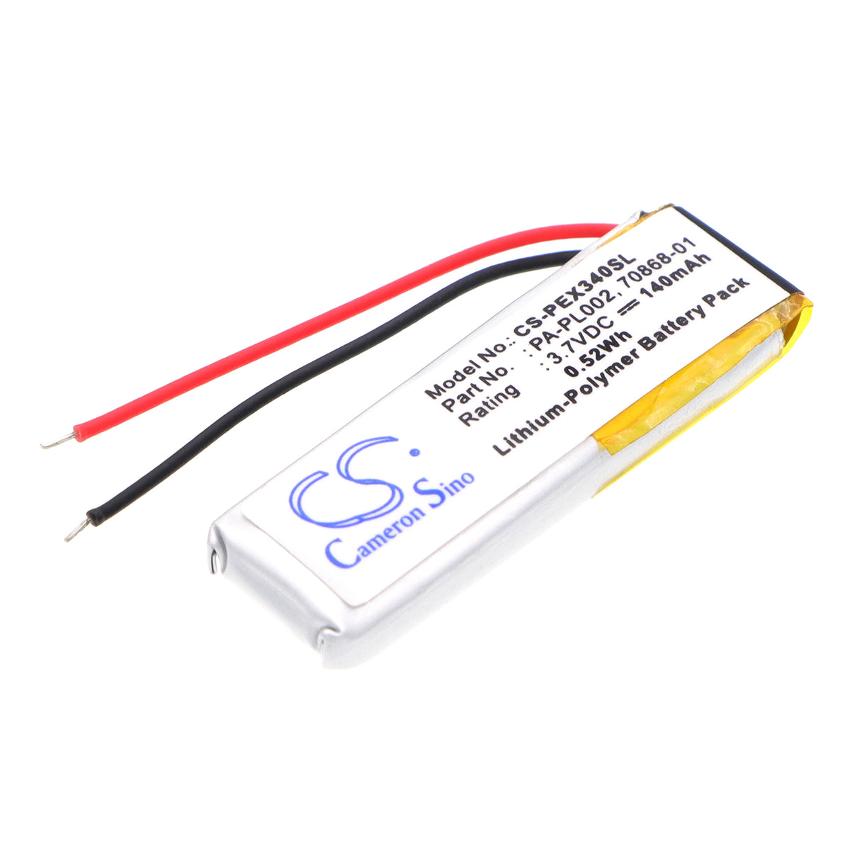 Replacement Battery for Sony Ericsson | Nokia | JBL | Jabra | Plantronics HBH-608 – Wireless Headset – 140mAh / 3.7V