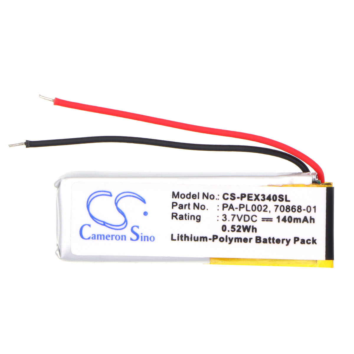 Replacement Battery for Sony Ericsson | Nokia | JBL | Jabra | Plantronics HBH-608 – Wireless Headset – 140mAh / 3.7V