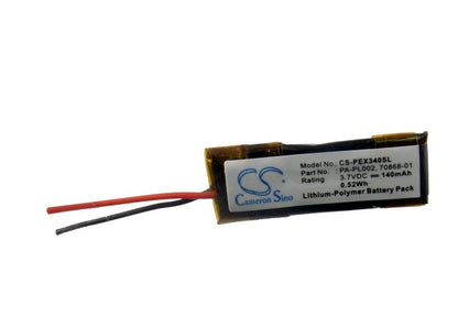 Replacement Battery for Plantronics  Explorer 320 – Wireless Headset – 140mAh / 0.52Wh / 3.7V