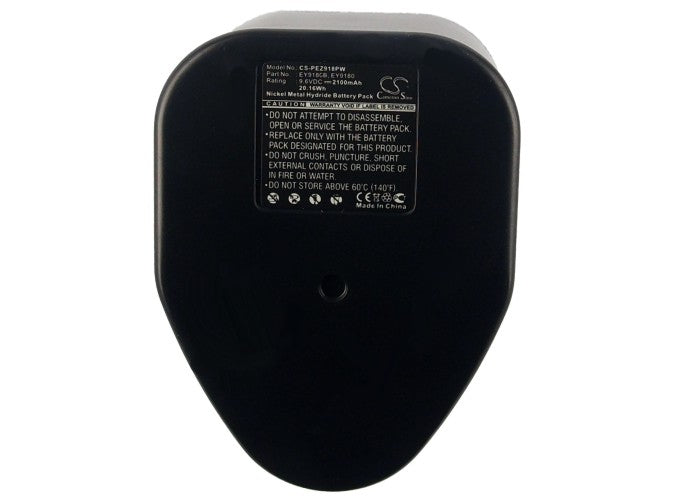 Replacement Battery for Panasonic  EY6282EQK – Power Tools – 2100mAh/20.16Wh / 9.6V