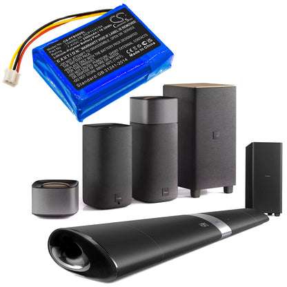 Replacement Battery for Philips  B5/12 – Speaker – 2500mAh / 18.50Wh / 7.4V