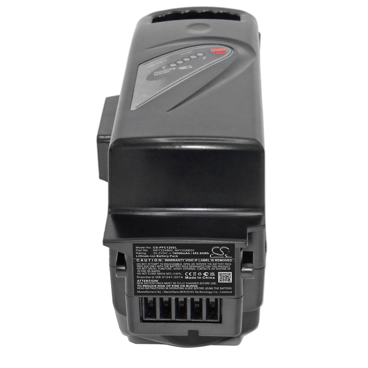 Replacement Battery for Raleigh  Dover (2012) – Electric eBike – 18000mAh / 453.60Wh / 25.2V