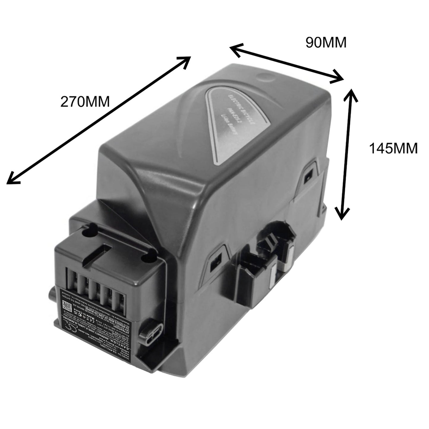 Replacement Battery for Simplex  Firenze C8 (2011) – Electric eBike – 18000mAh / 453.60Wh / 25.2V