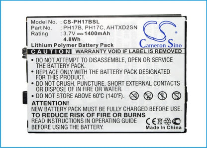 Replacement Battery for T-Mobile | Krome | Orange | Vodafone | O2 | I-Mate | Dopod | ERA | Qtek | Telefonica | HTC | Wallaby | MWG | AT&T MDA ii – Mob - image 5