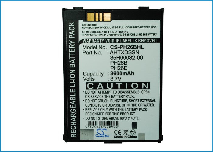 Replacement Battery for ERA | AudioVox | Orange | Siemens | I-Mate | Qtek | Verizon | Daxian | Dopod | Vodafone | T-Mobile | O2 | Sprint | MWG | E-Plu - image 5