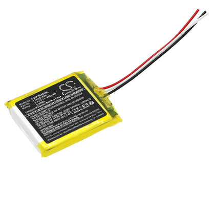 Replacement Battery for Philips TAH9505BK – Wireless Headset – 900mAh / 3.7V - image 1