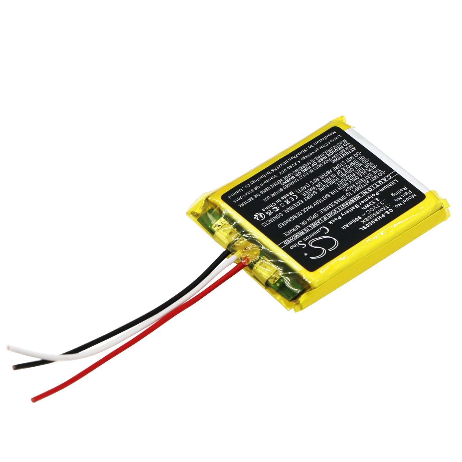 Replacement Battery for Philips TAH9505BK – Wireless Headset – 900mAh / 3.7V - image 2